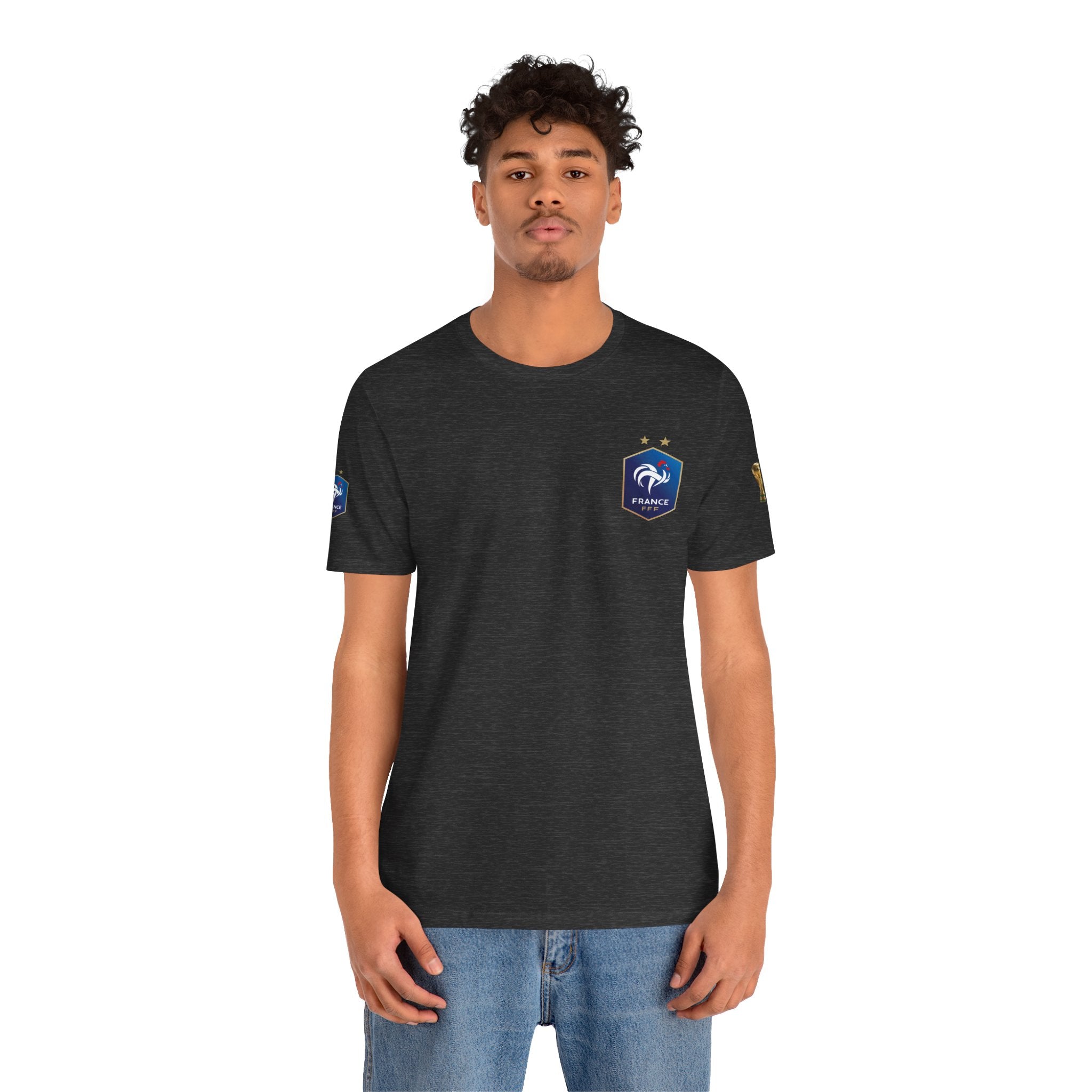 France World Cup Trophy T‑Shirt  Football Fan Jersey