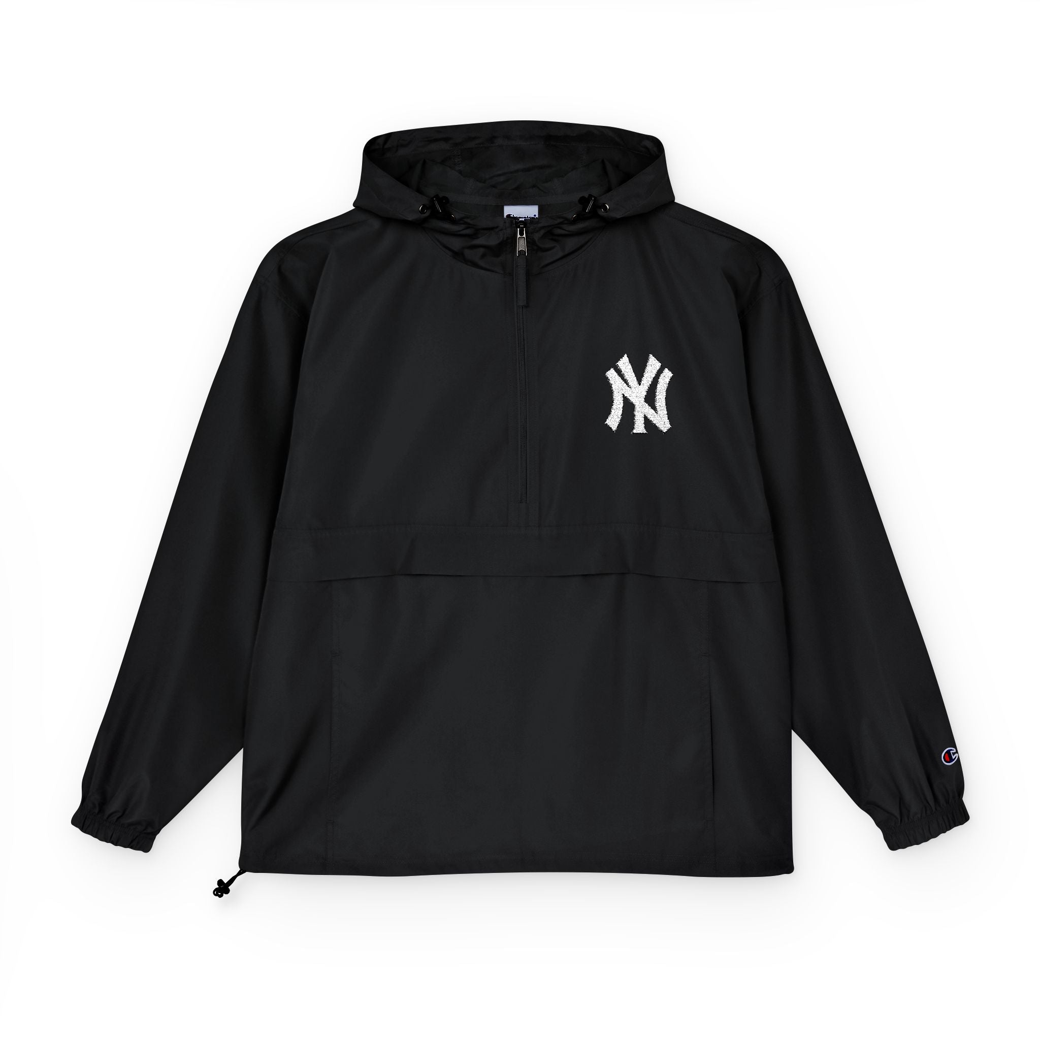 Newyork Logo Anorak Jacket  Packable Champion Windbreaker