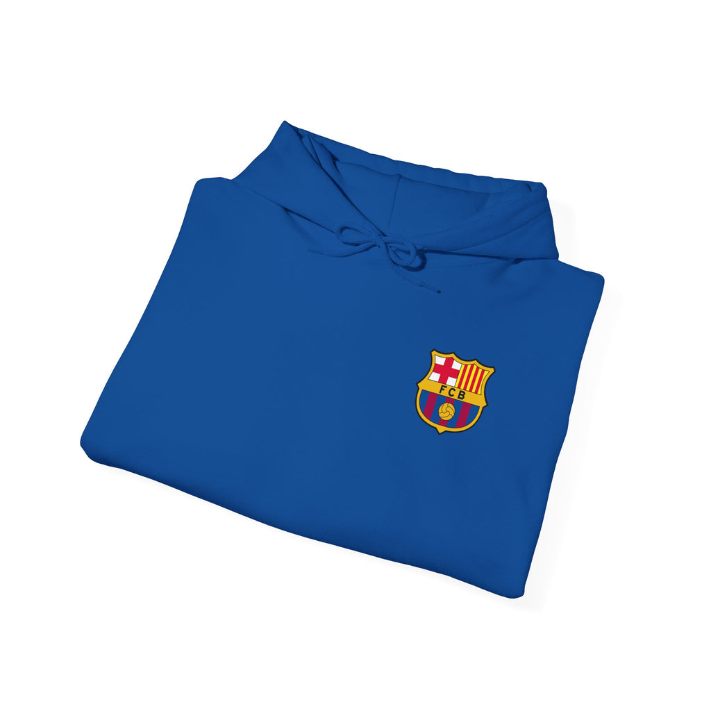 Hoodie  Barcelona Crest Hoodie with Small Badge