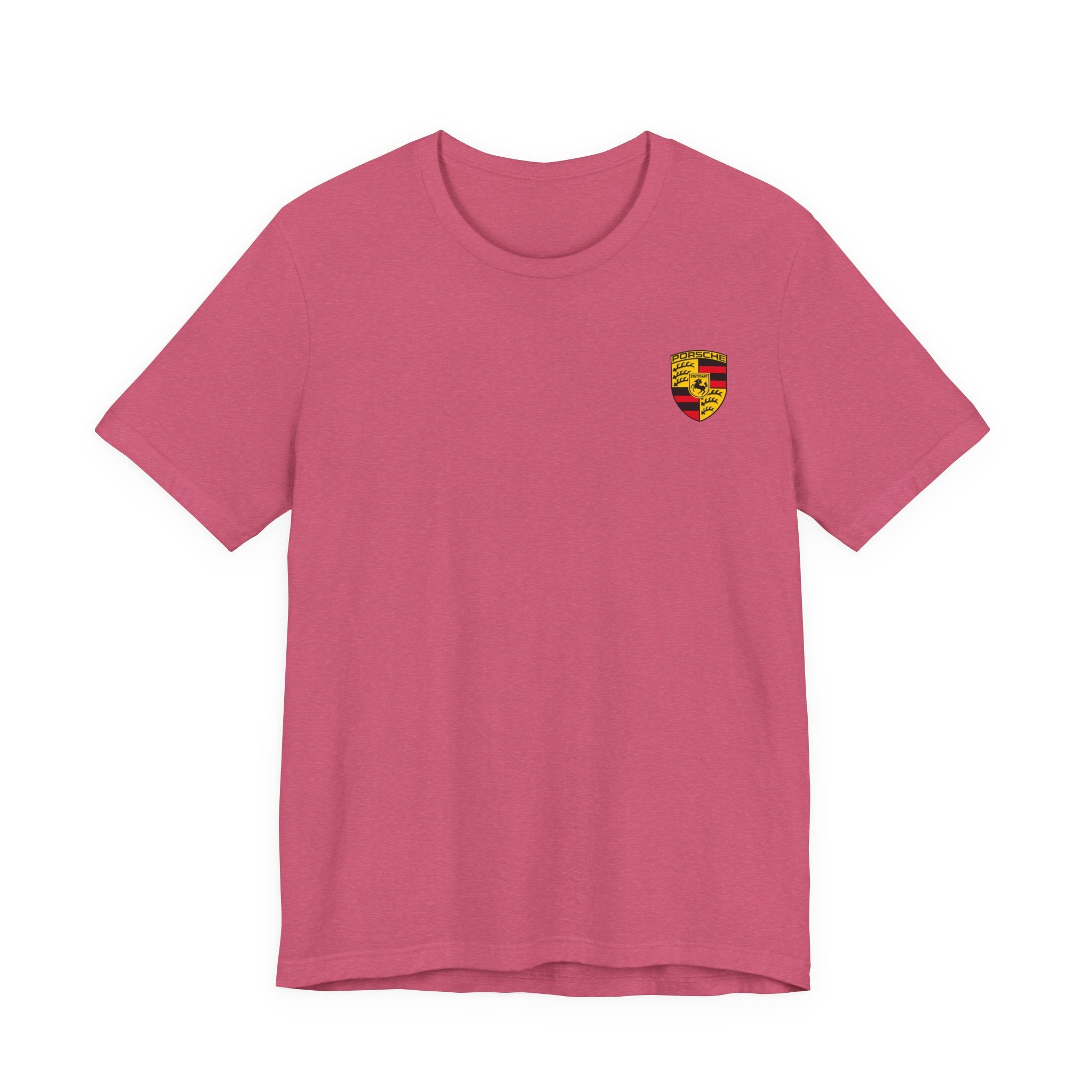 Porsche Crest Tee — Classic Logo Short Sleeve Shirt