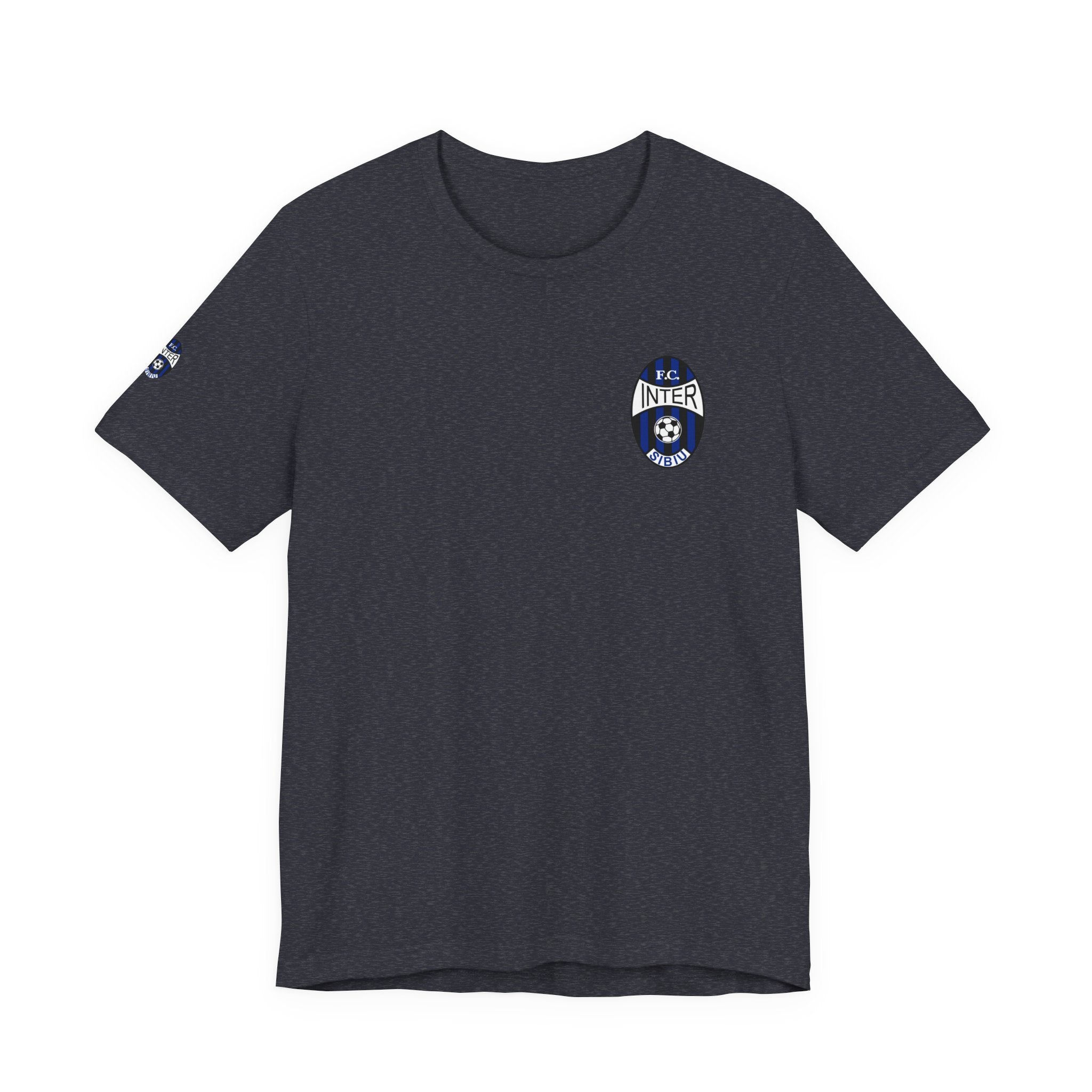 Inter Milan Crest T‑Shirt  Minimal Football Fan Tee