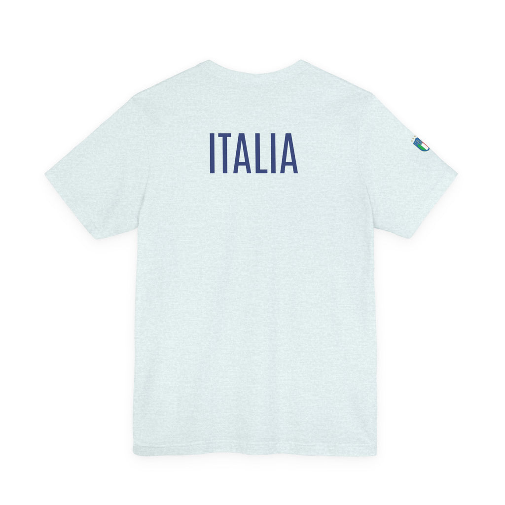 Italy Crest Tee  Italian Flag Shield T-Shirt