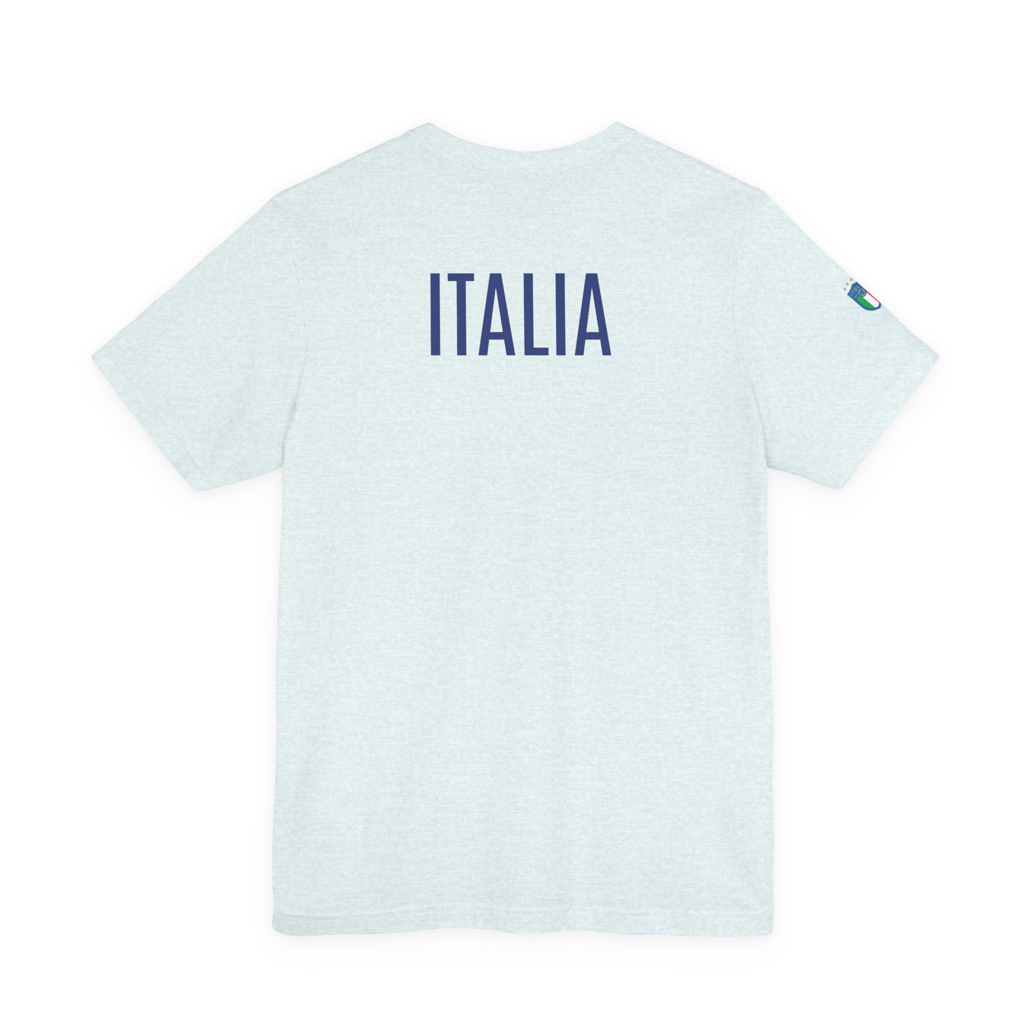 Italy Crest Tee  Italian Flag Shield T-Shirt