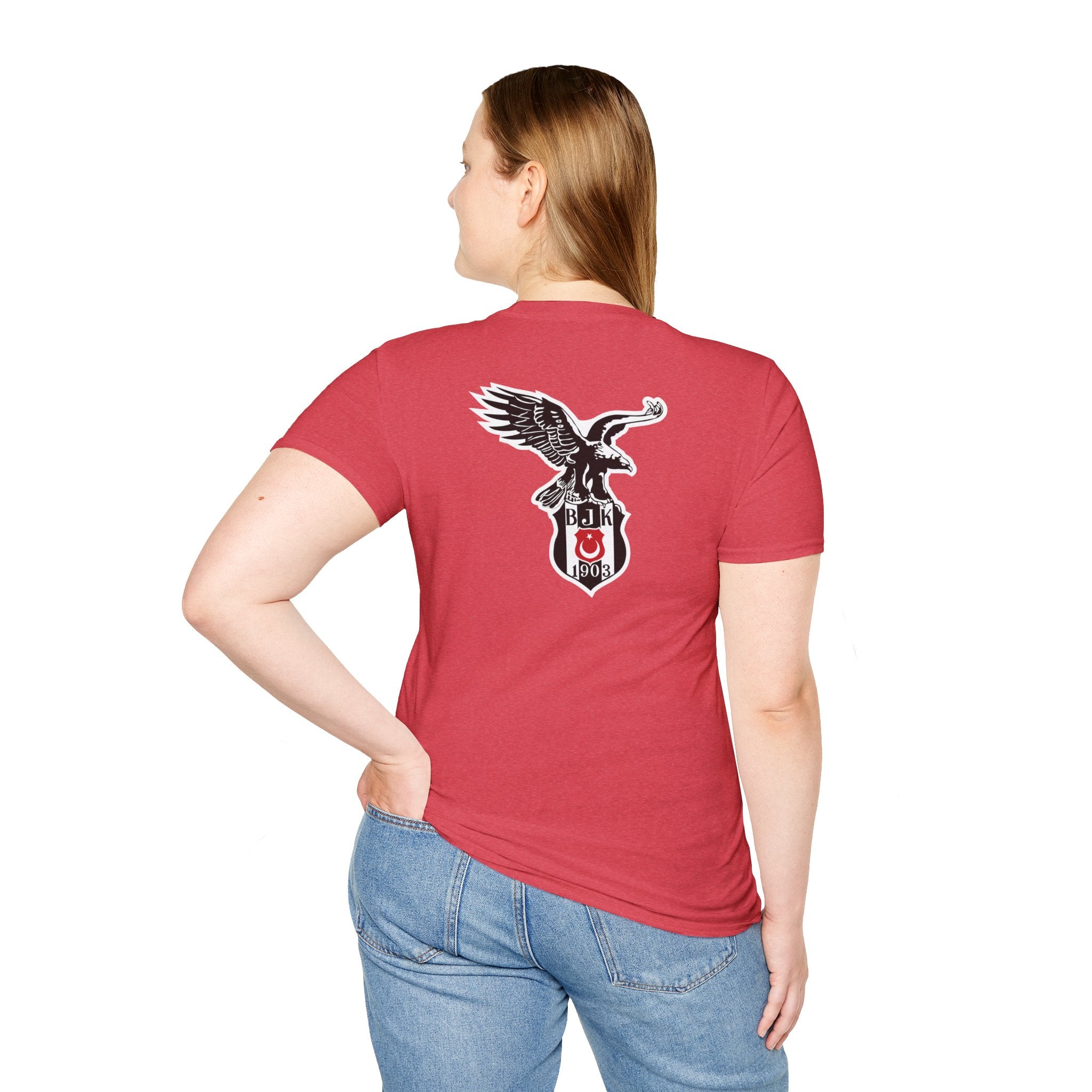 Besiktas Eagle T-Shirt  Football Club Crest Tee soccer jersey