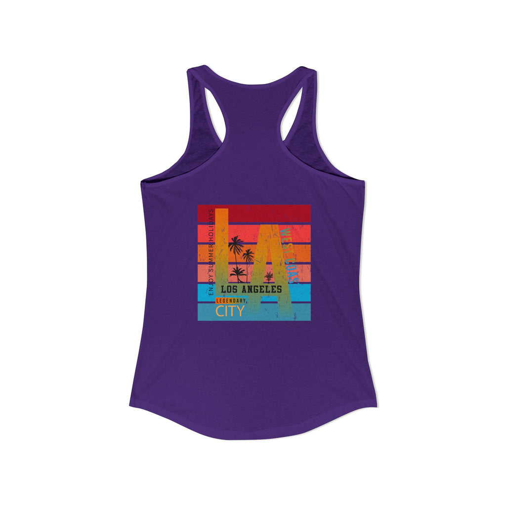 California Athletic Women's Racerback Tank  Women's California Athletic Tank Top