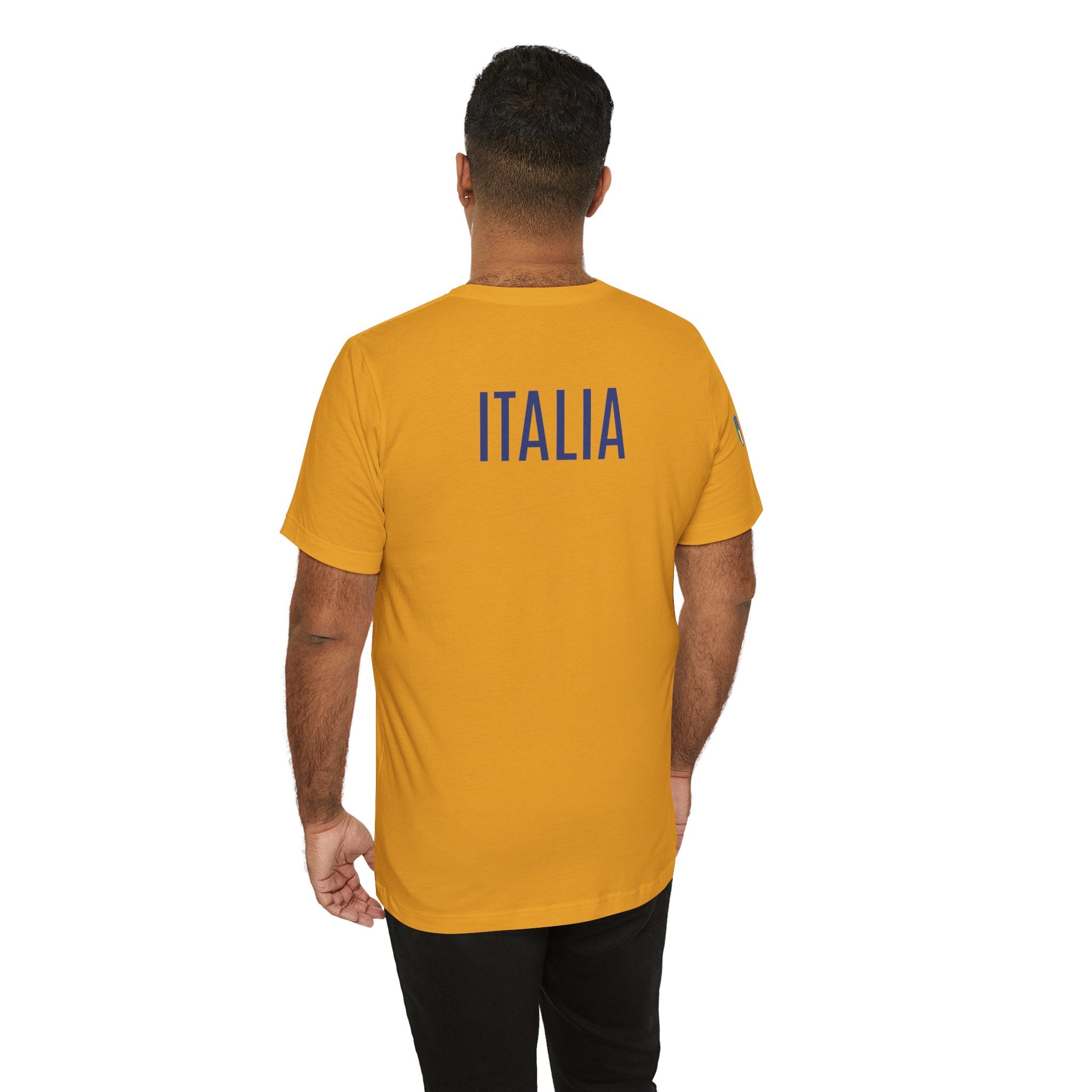 Italy Crest Tee  Italian Flag Shield T-Shirt