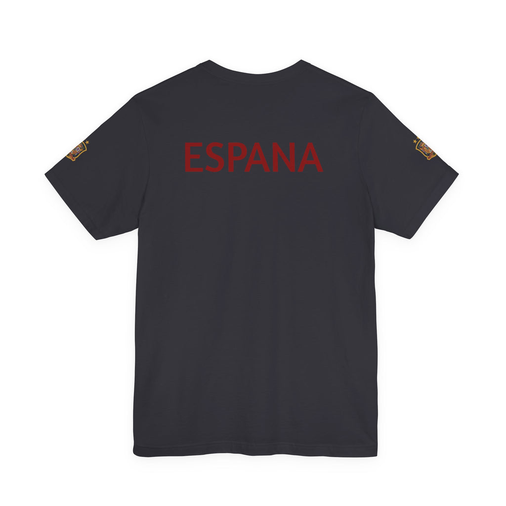 Spain Pride Unisex T-Shirt, Casual Wear, Spain Tee, Travel Souvenir, Sports Fan Gear, Spain Gifts, Cool Summer Shirt