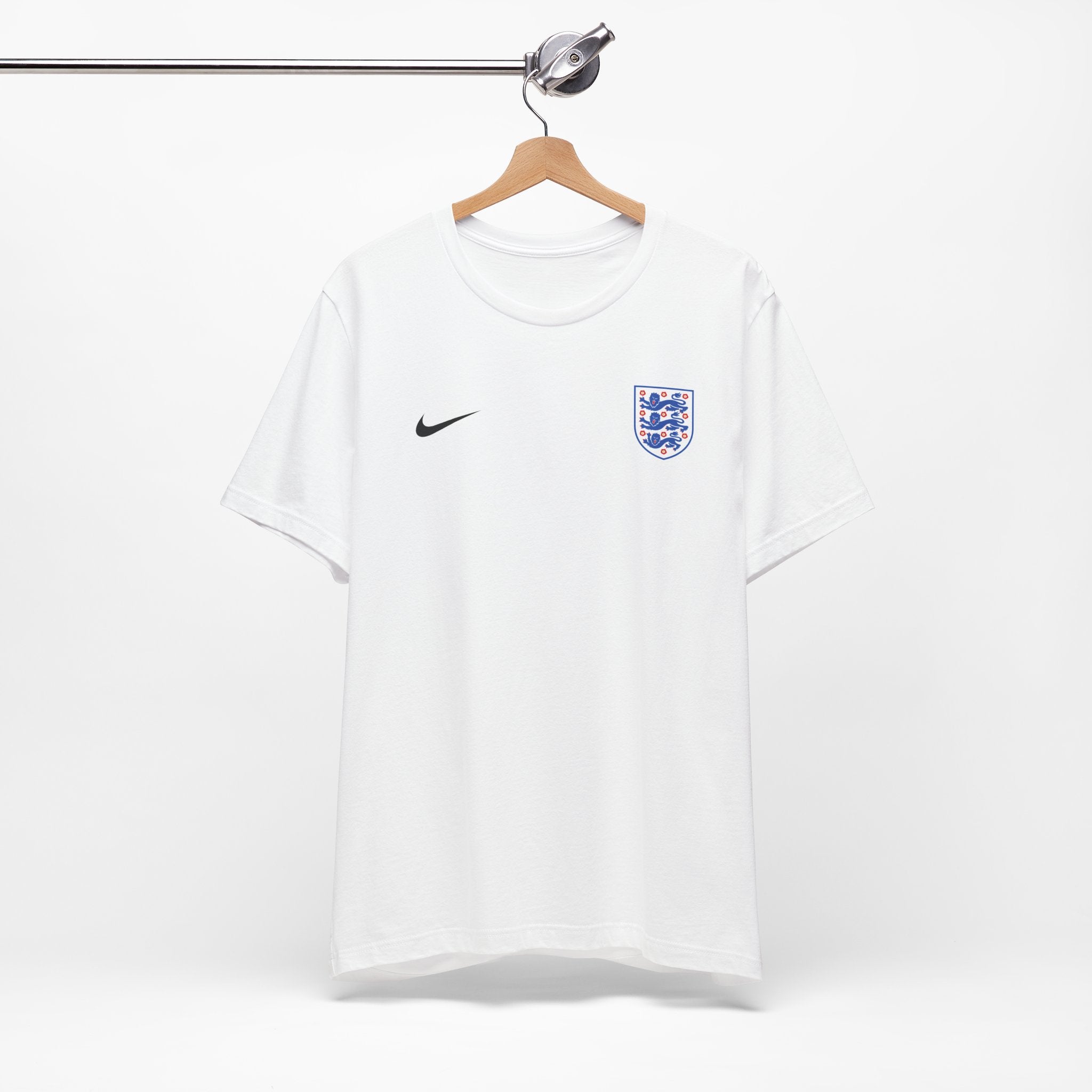 England Crest Soccer Tee — 'ENGLAND' Back Graphic