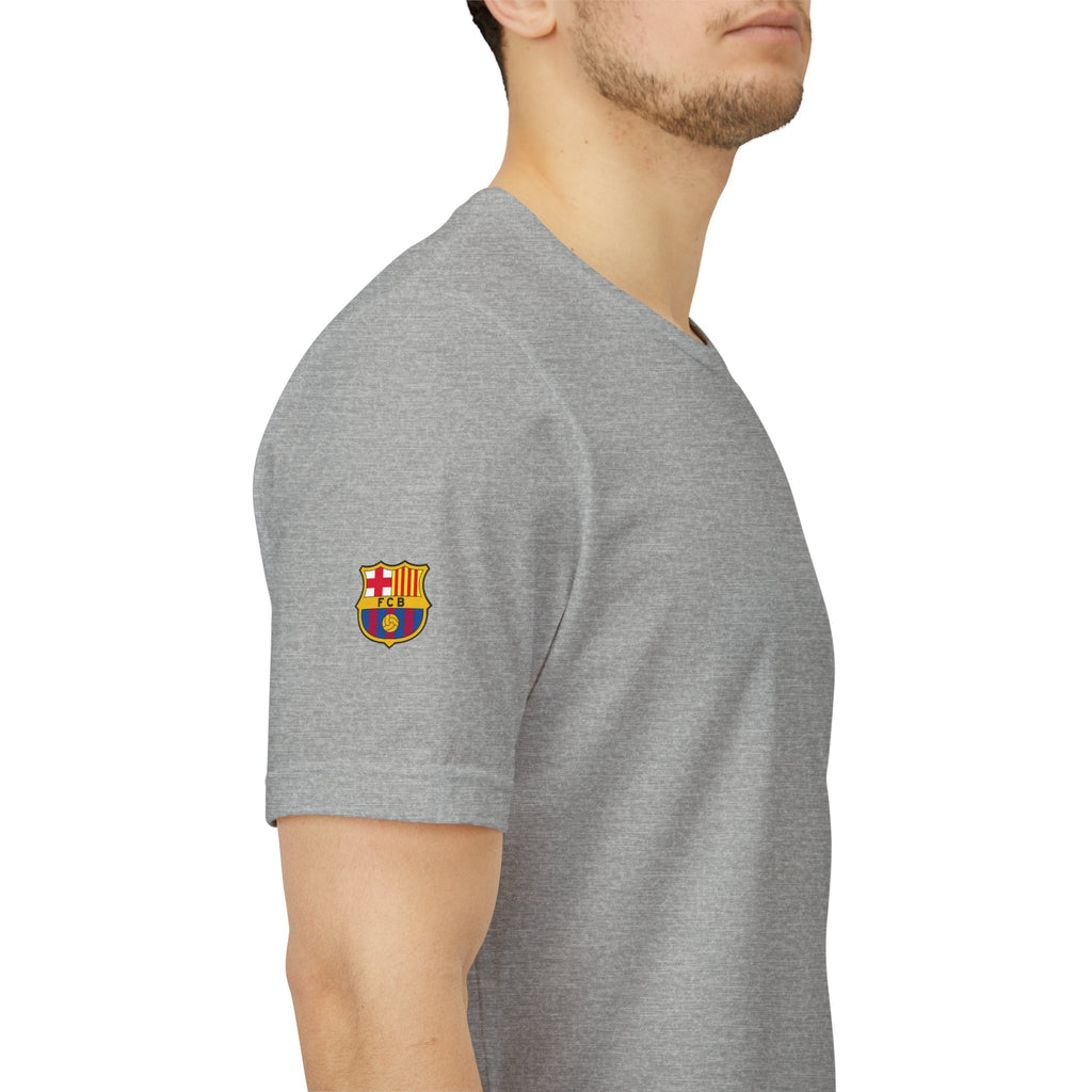 Barcelona Crest T‑Shirt  Minimal Football Fan Tee