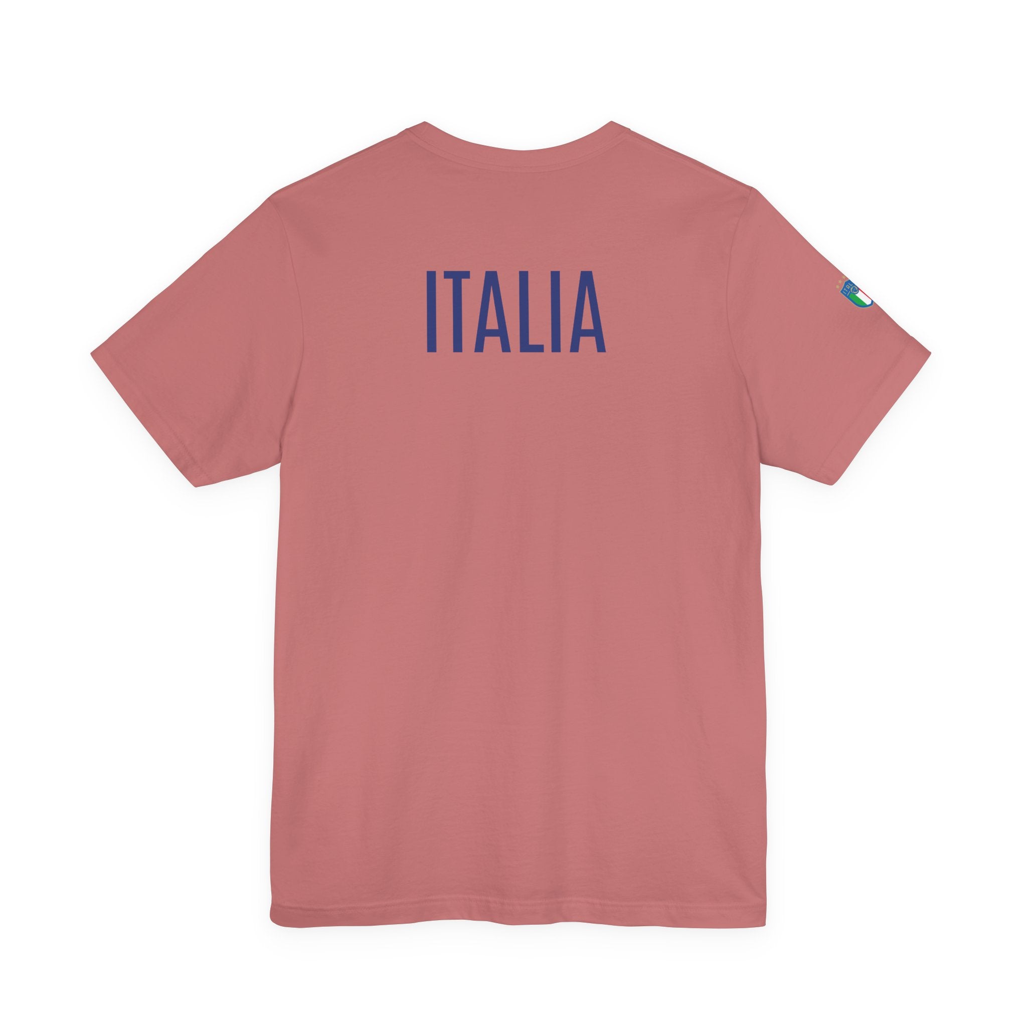 Italy Crest Tee  Italian Flag Shield T-Shirt