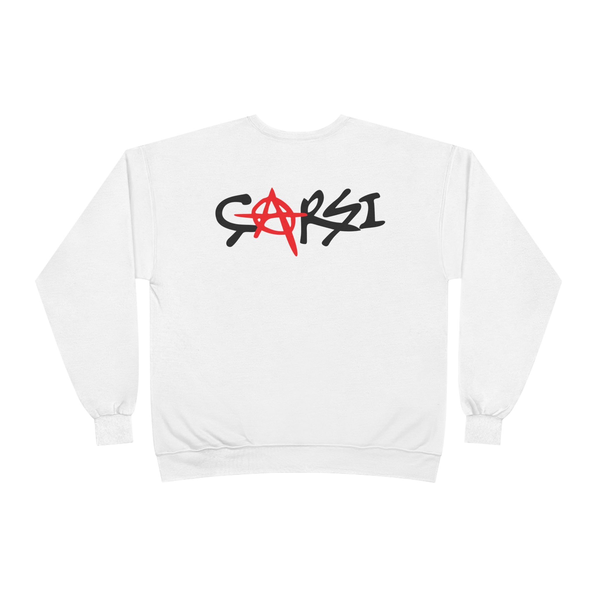 Eagle Logo Crewneck Sweatshirt  Patriotic EcoSmart Pullover