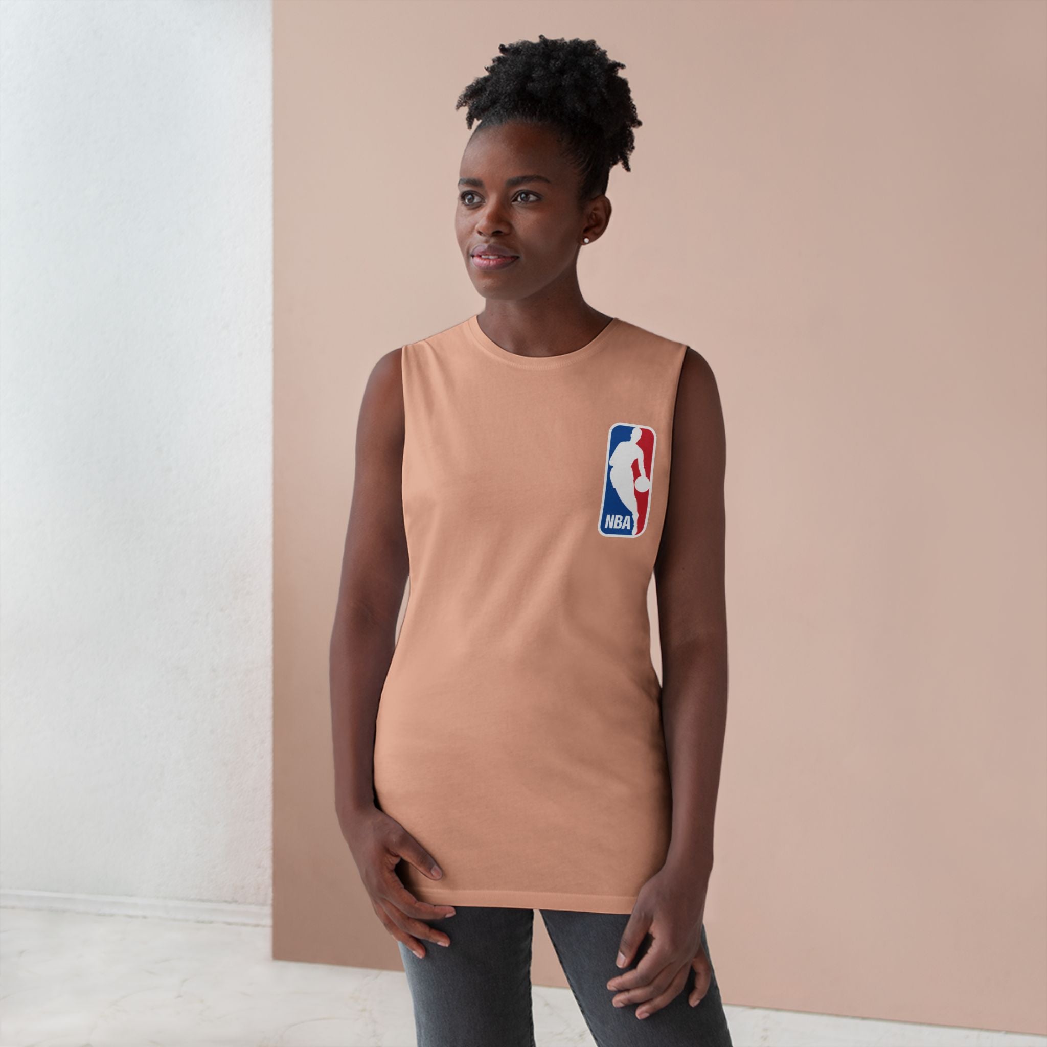 NBA Logo Tank Top | Basketball Sleeveless Shirt