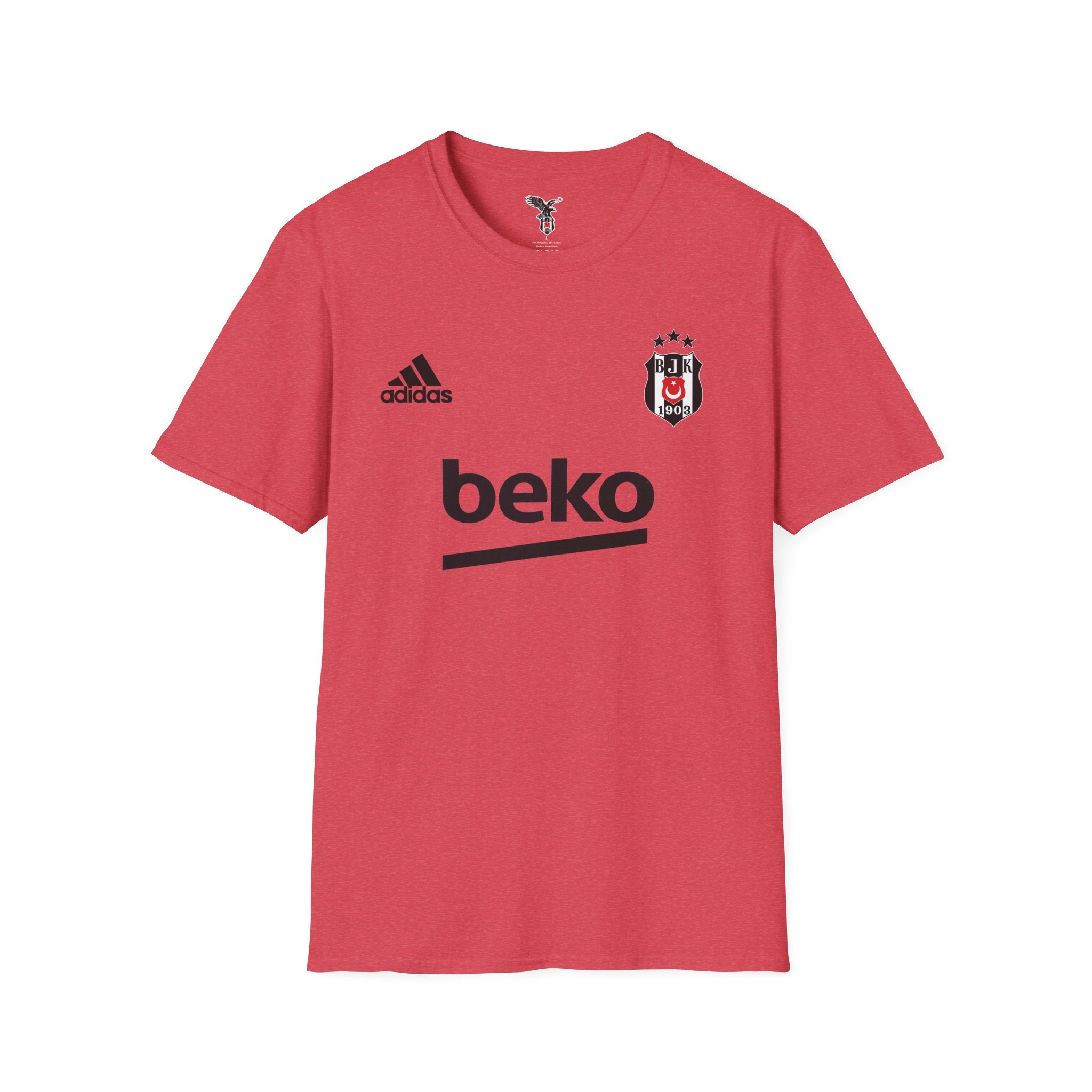 Besiktas Eagle T-Shirt  Football Club Crest Tee soccer jersey