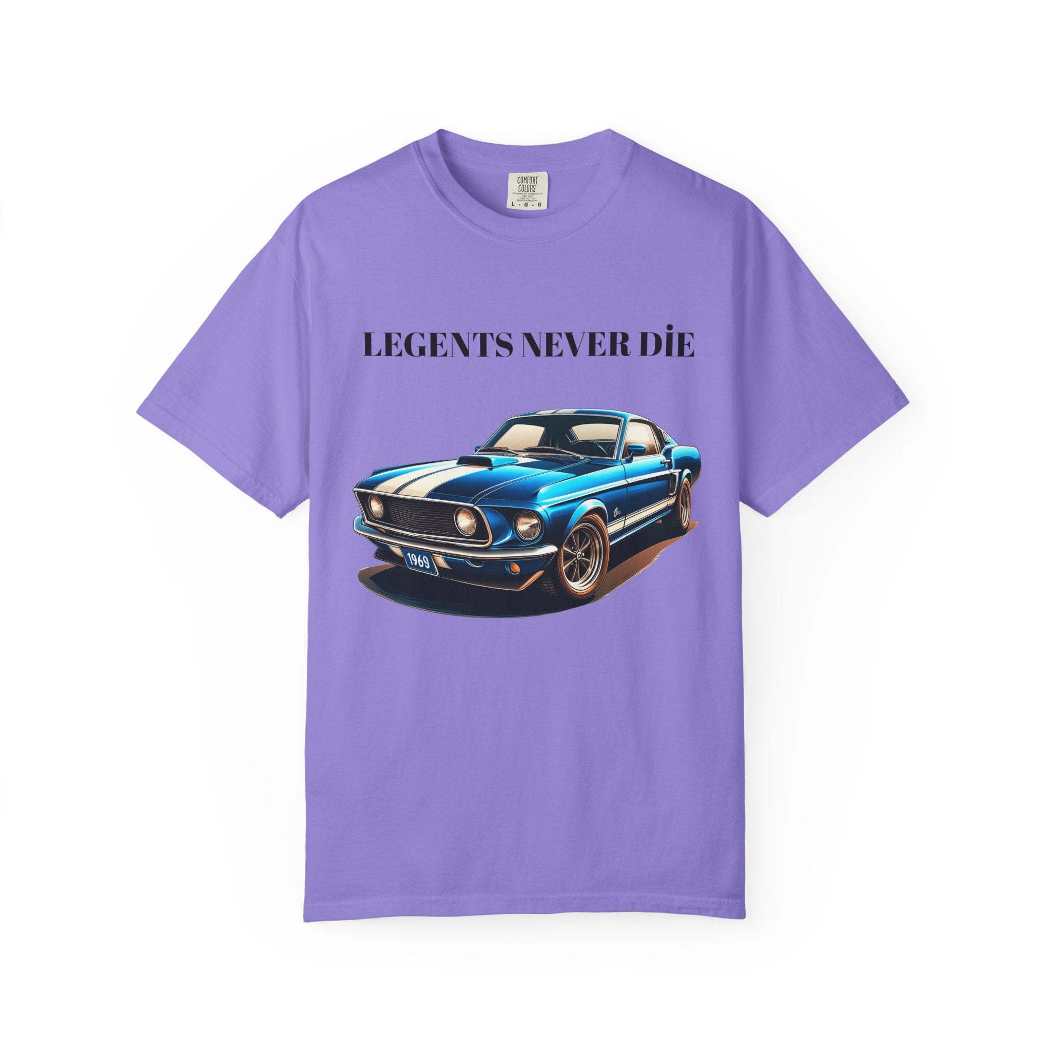 Classic Mustang Legend T-Shirt Automotive Gift Gift for Car EnthusiastsVintage Car Tee