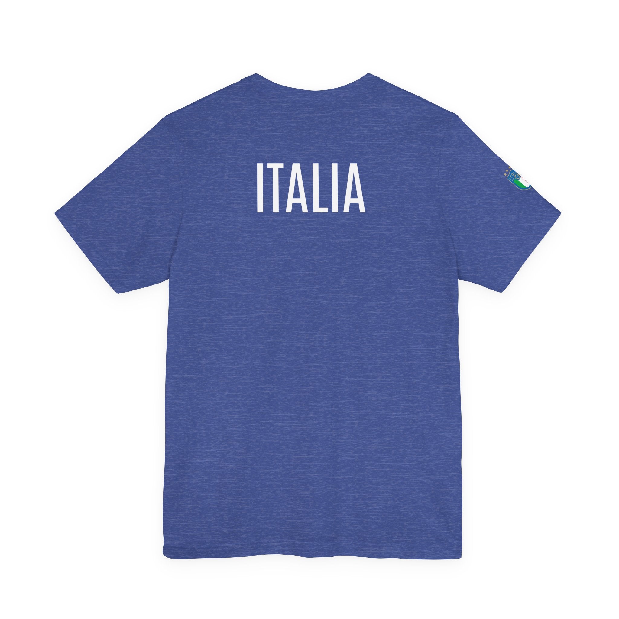 Italy Crest Tee  Italian Flag Shield T-Shirt