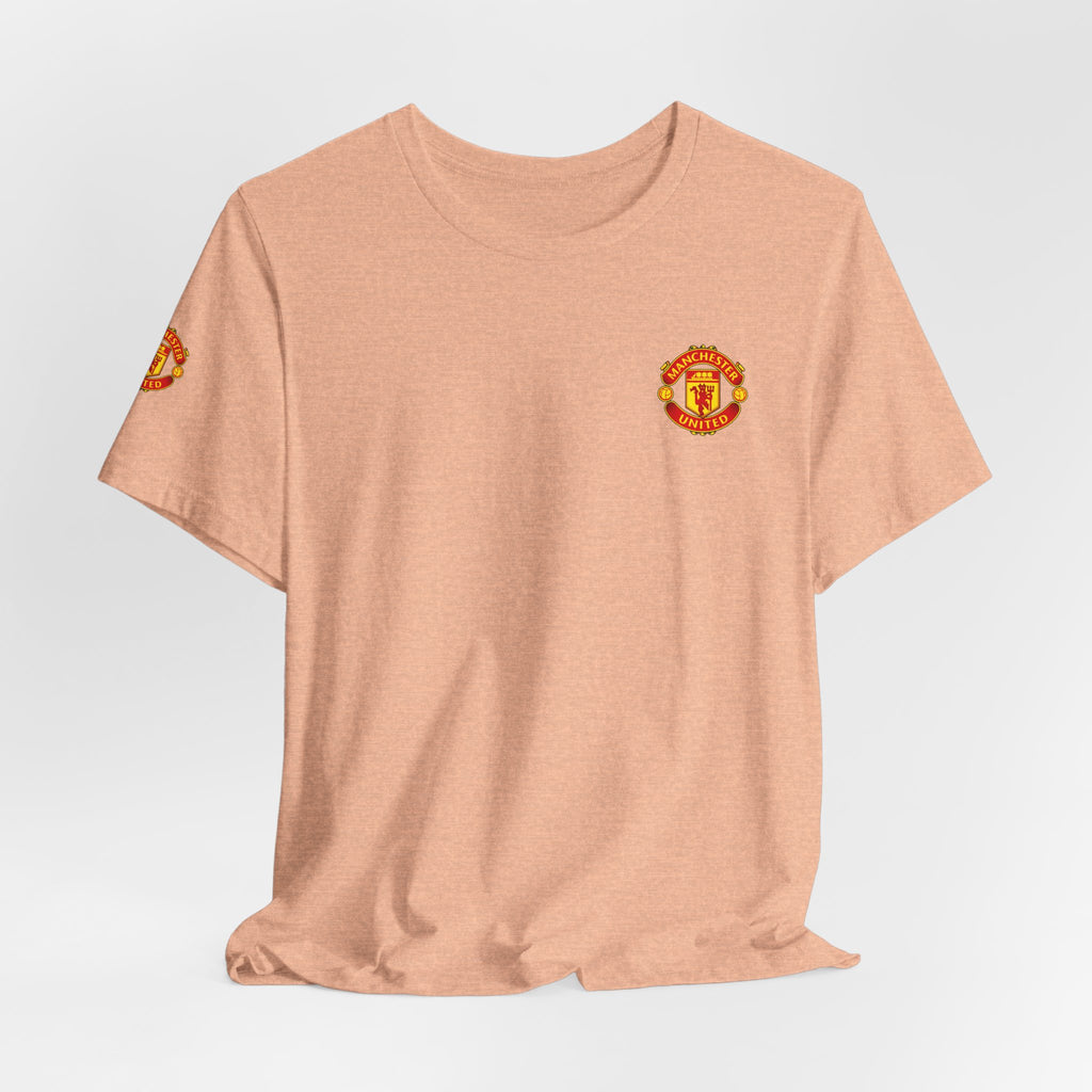 Manchester United Crest T-Shirt Soccer Club Logo Tee