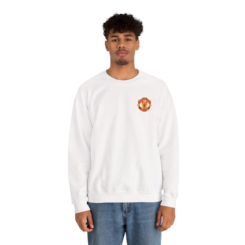 Crewneck Sweatshirt — Manchester United FC Logo Pullover