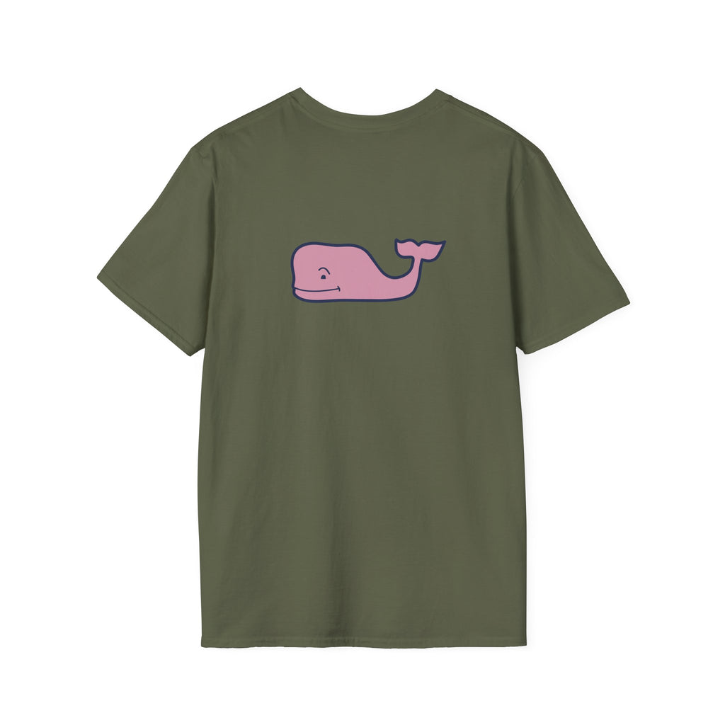 Fairfield University Whale Tee - Unisex Softstyle T-Shirt for Students, Casual Wear, Gift, Graduation, College Apparel