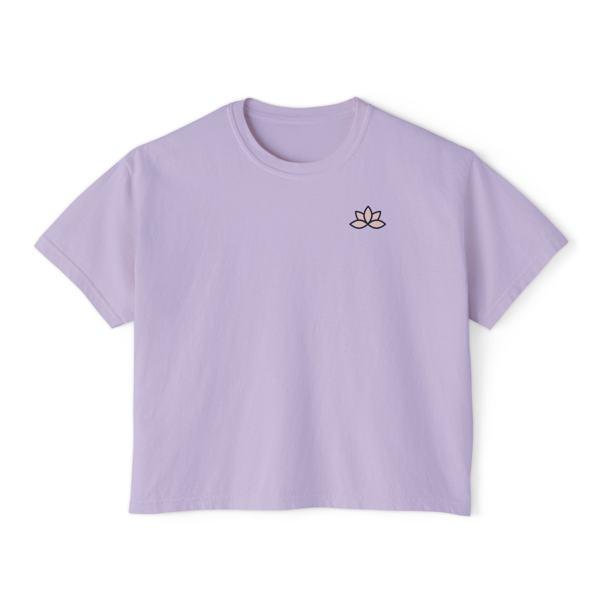 Yoga Time Women's Boxy Tee  Relaxed Fit Yoga Tee for Women