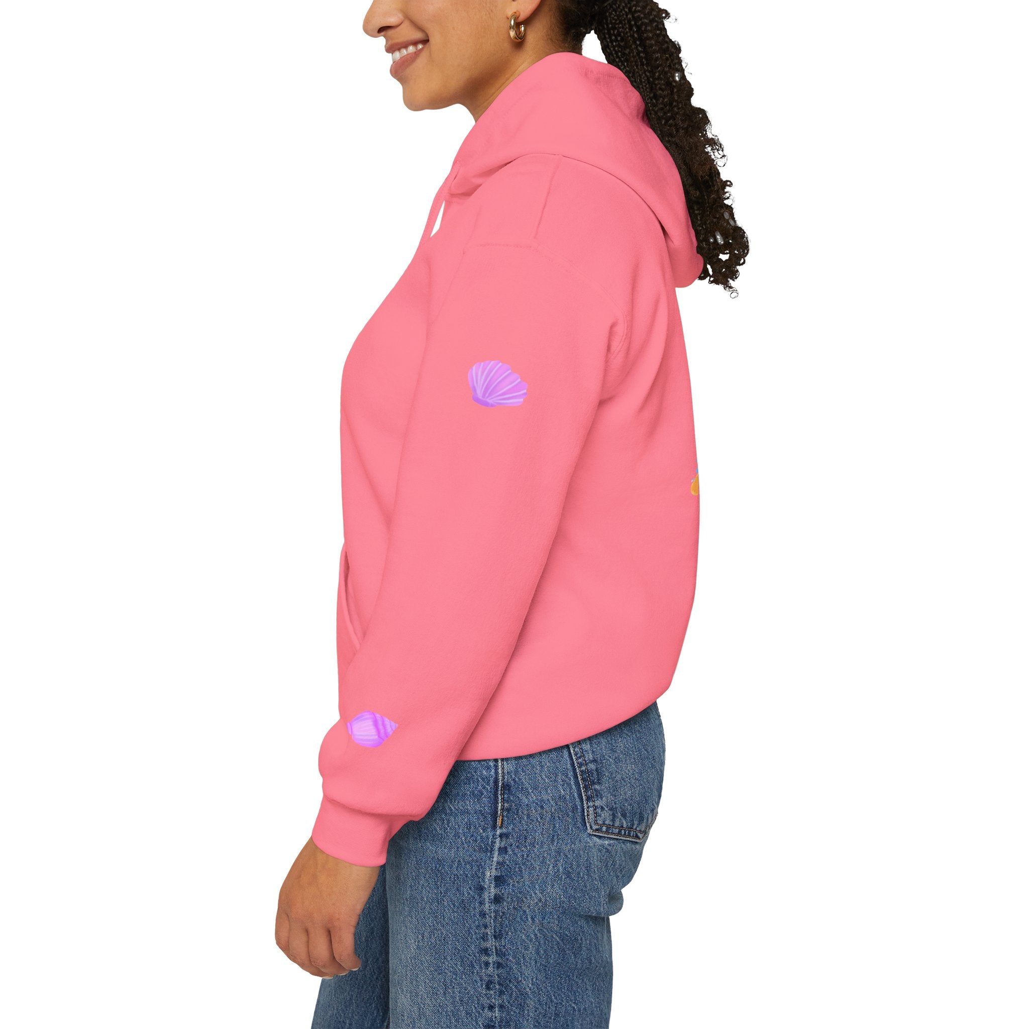 California Palm Tree Hoodie | Beach Island Graphic, Sleeve Icons