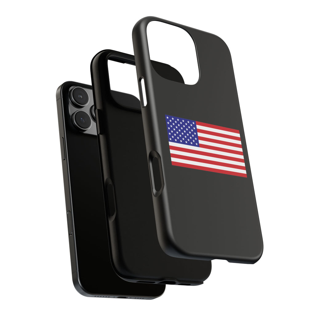 American Flag Phone Case  Patriotic Tough Case for 4th of July & Everyday Protection