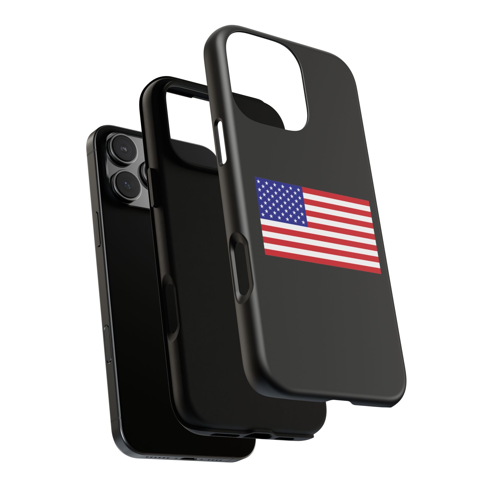 American Flag Phone Case  Patriotic Tough Case for 4th of July & Everyday Protection