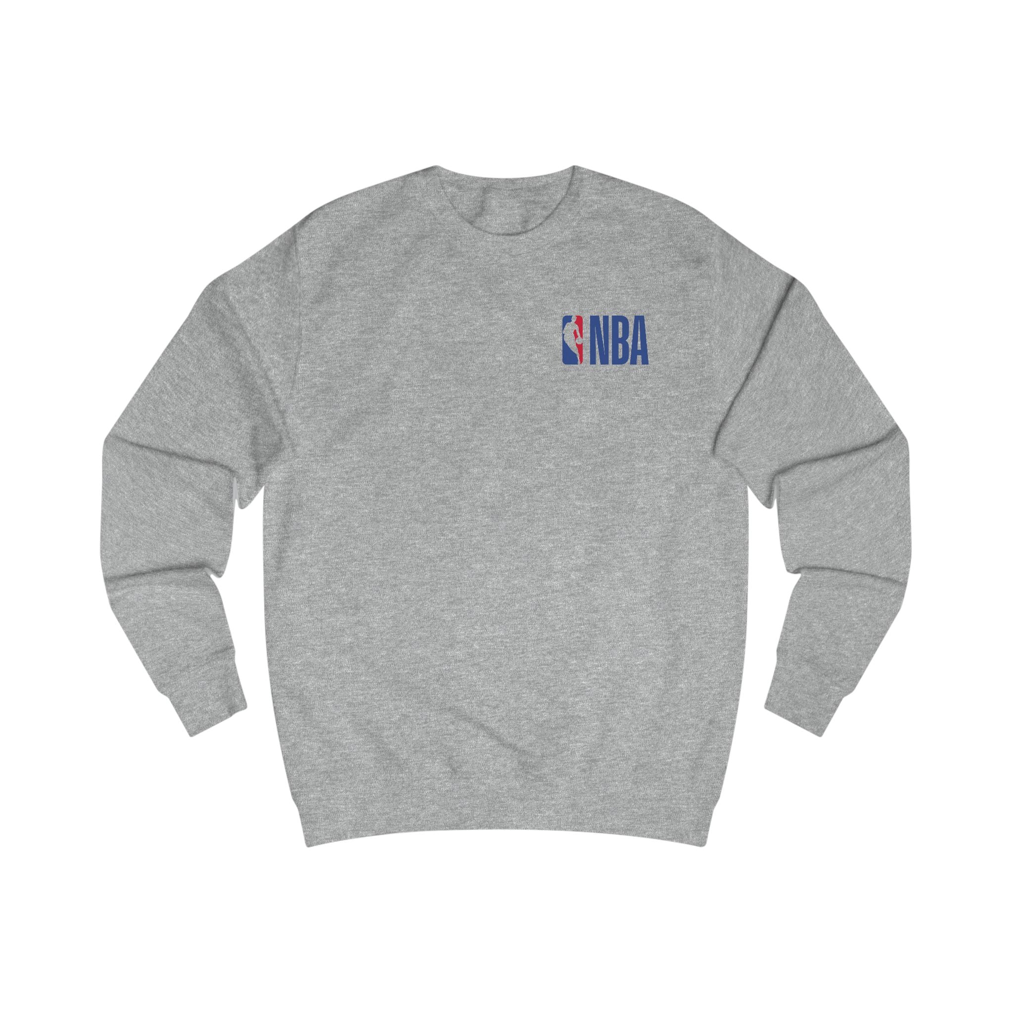 NBA Logo & Dunk Silhouette Sweatshirt | Basketball Crewneck
