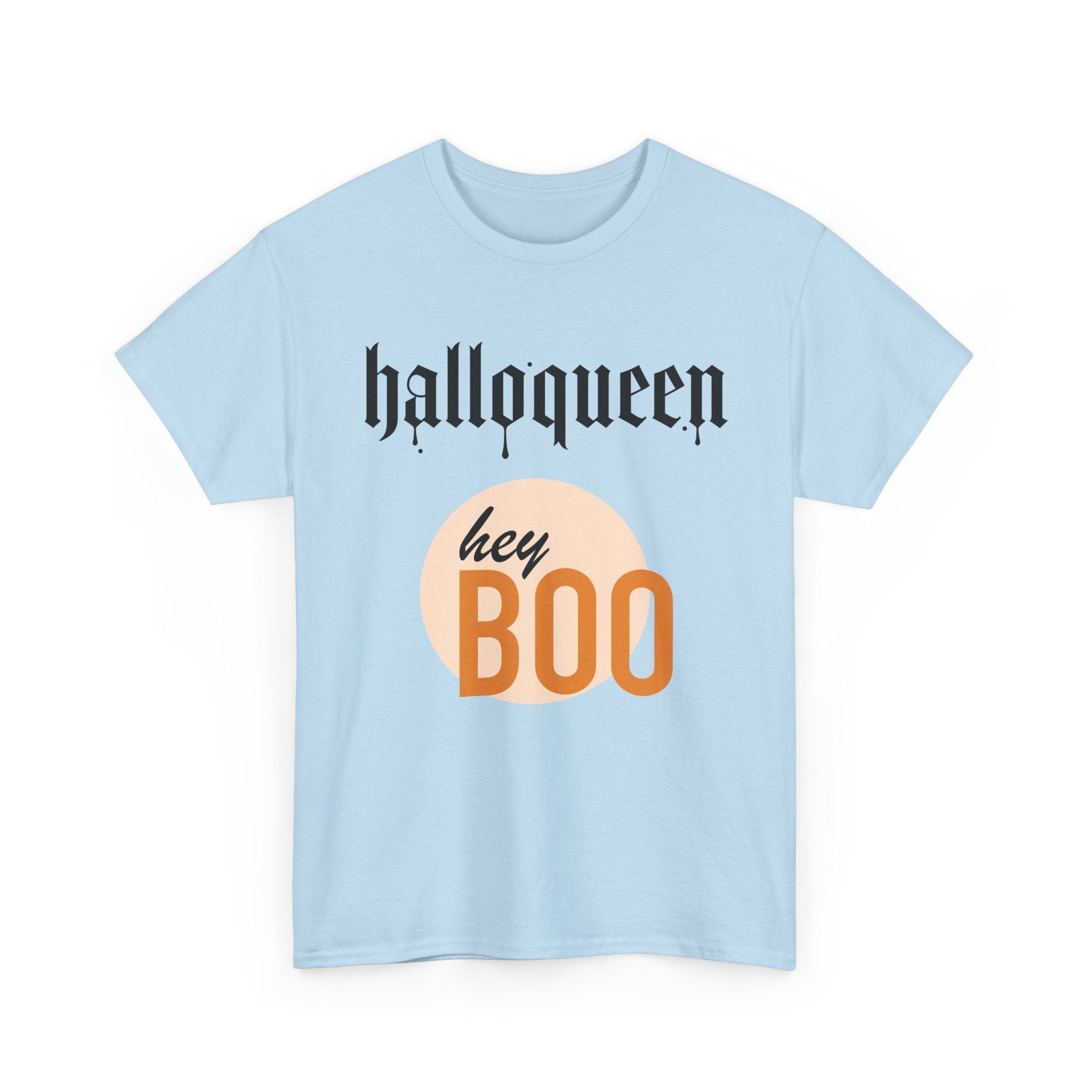 Spooky Ghost Halloween Cotton T-Shirt, Autumn Fashion Surprise for Women and Men, Unisex Tee, Scary Ghost Tee, Halloween Shirt, Fall Fashion