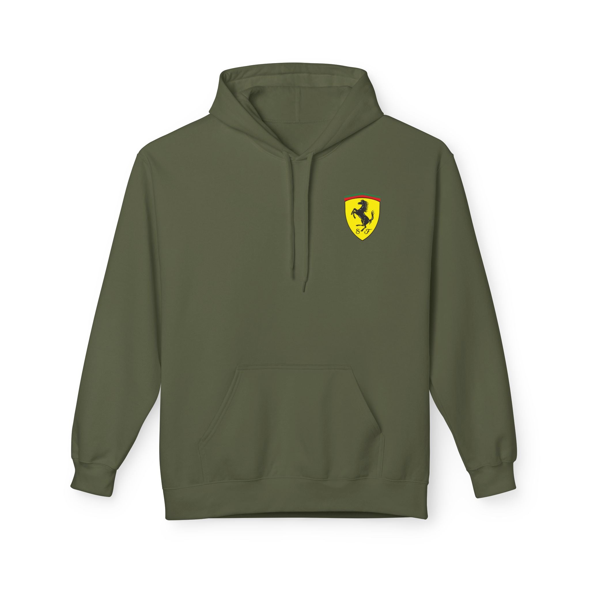 Vintage Ferrari F1 Racing Car Hoodie | Prancing Horse Crest
