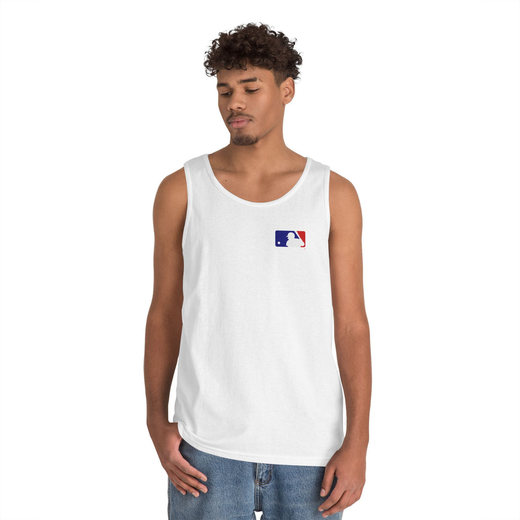 Baseball Glove Tank Top  Vintage Mitt & Ball Graphic