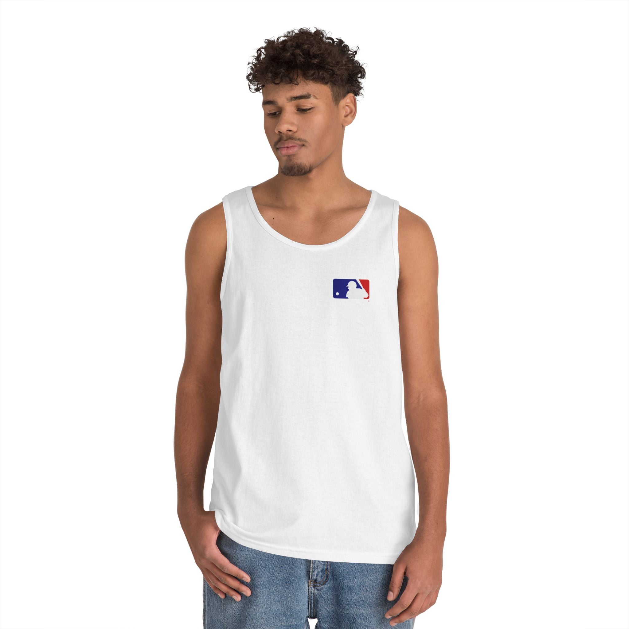 Baseball Glove Tank Top  Vintage Mitt & Ball Graphic