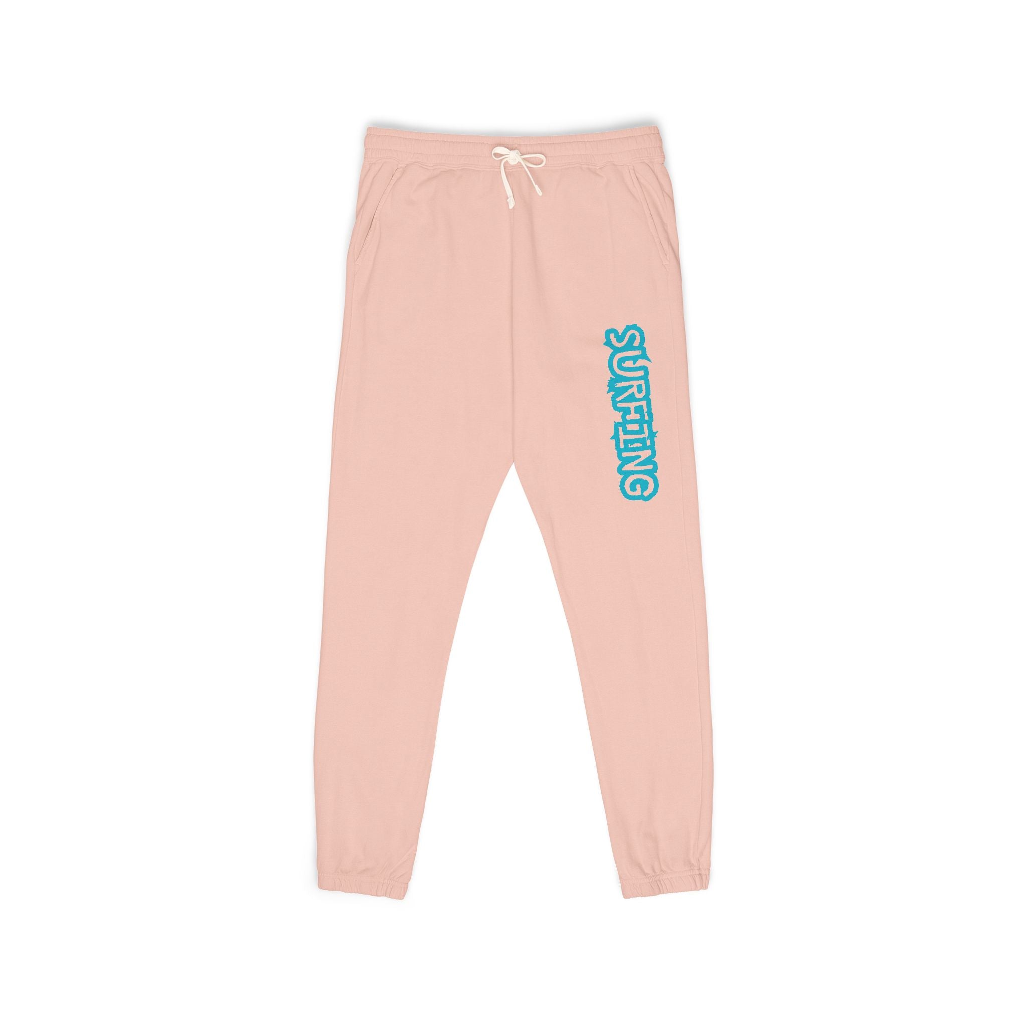 Surfboard Sunset Sweatpants — Surf Graphic Fleece Joggers