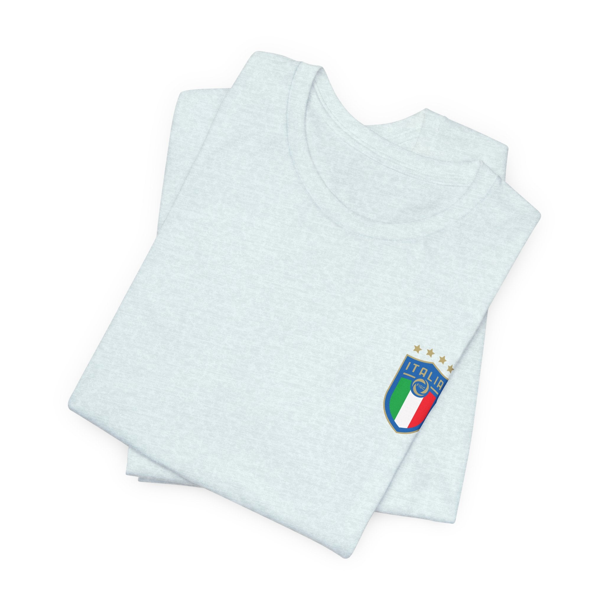 Italy Crest Tee  Italian Flag Shield T-Shirt