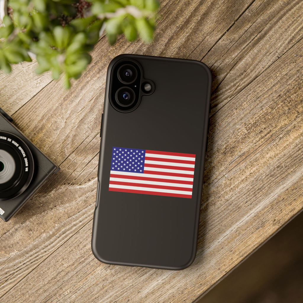 American Flag Phone Case  Patriotic Tough Case for 4th of July & Everyday Protection