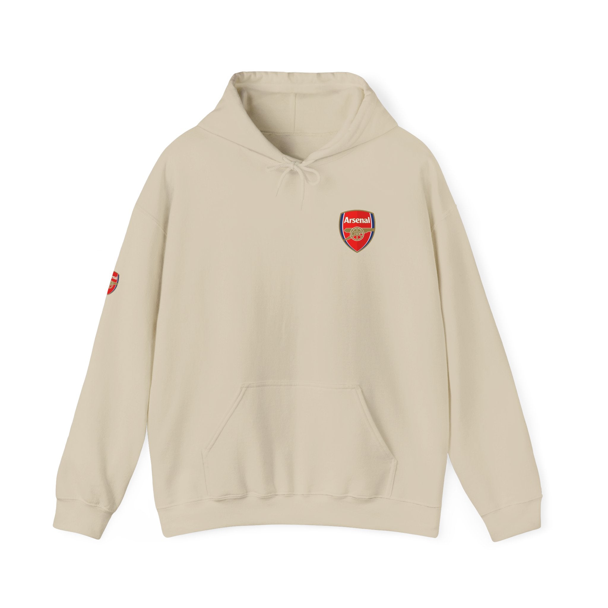 Hoodie  Arsenal FC Crest & Back Text Pullover