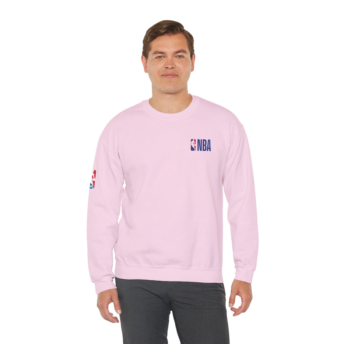 NBA Minimal Logo Crewneck Sweatshirt