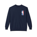 NBA Logo Sweatshirt | Basketball Logo Crewneck, Athletic Fan Apparel