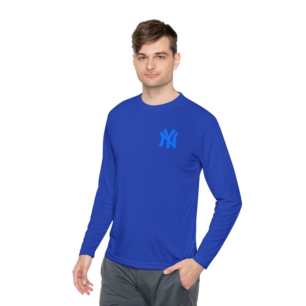 New York Skyline graphic Long Sleeve Tee NY lettering