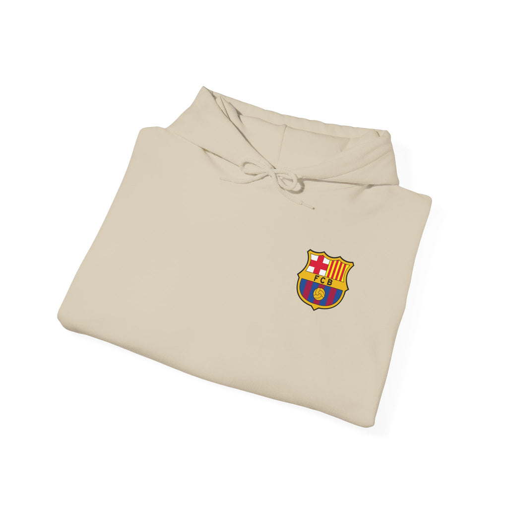 Hoodie  Barcelona Crest Hoodie with Small Badge