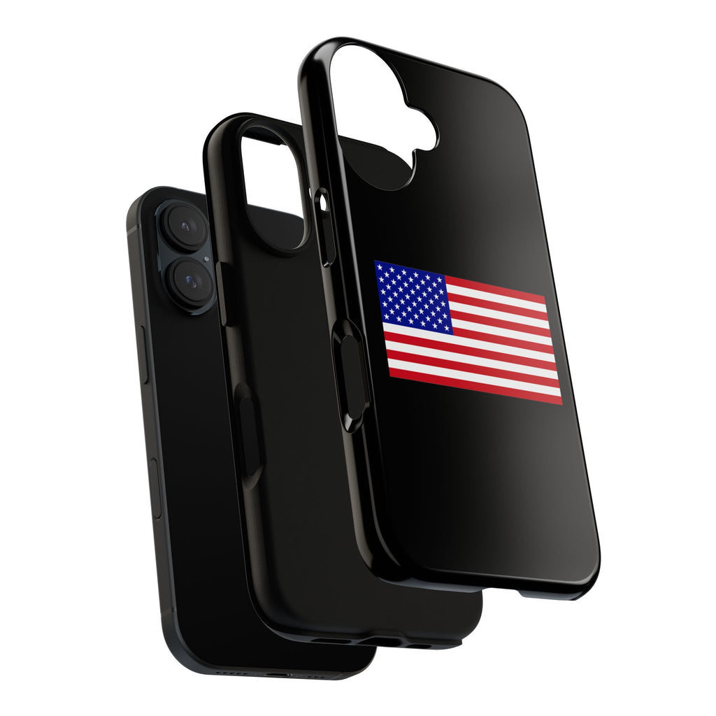 American Flag Phone Case  Patriotic Tough Case for 4th of July & Everyday Protection