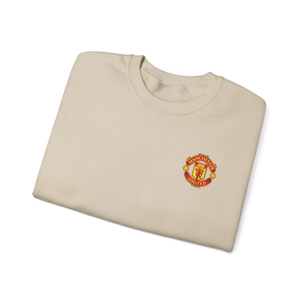 Crewneck Sweatshirt — Manchester United FC Logo Pullover