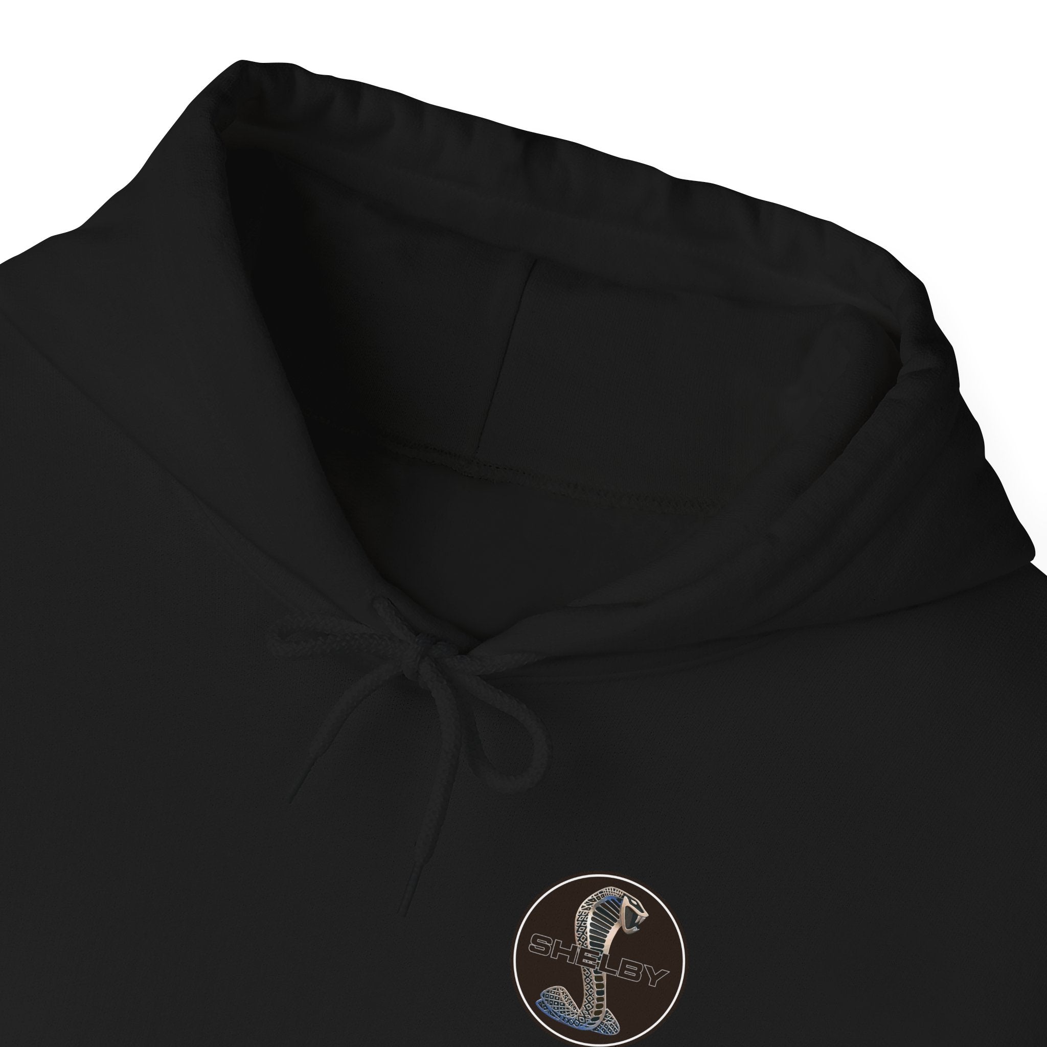 Classic Mustang Hoodie  Vintage Blue Pony Car Pullover