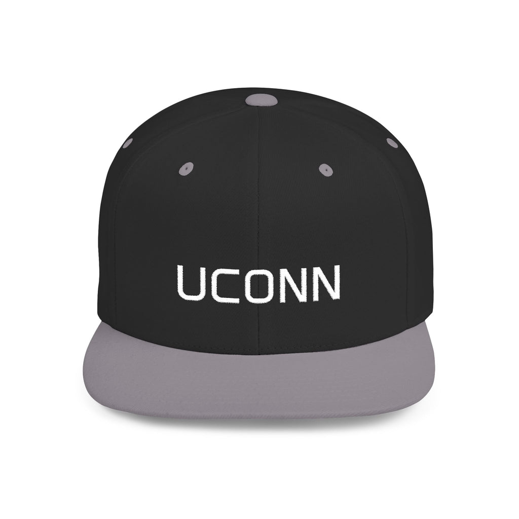 UConn Flat Bill Snapback Hat