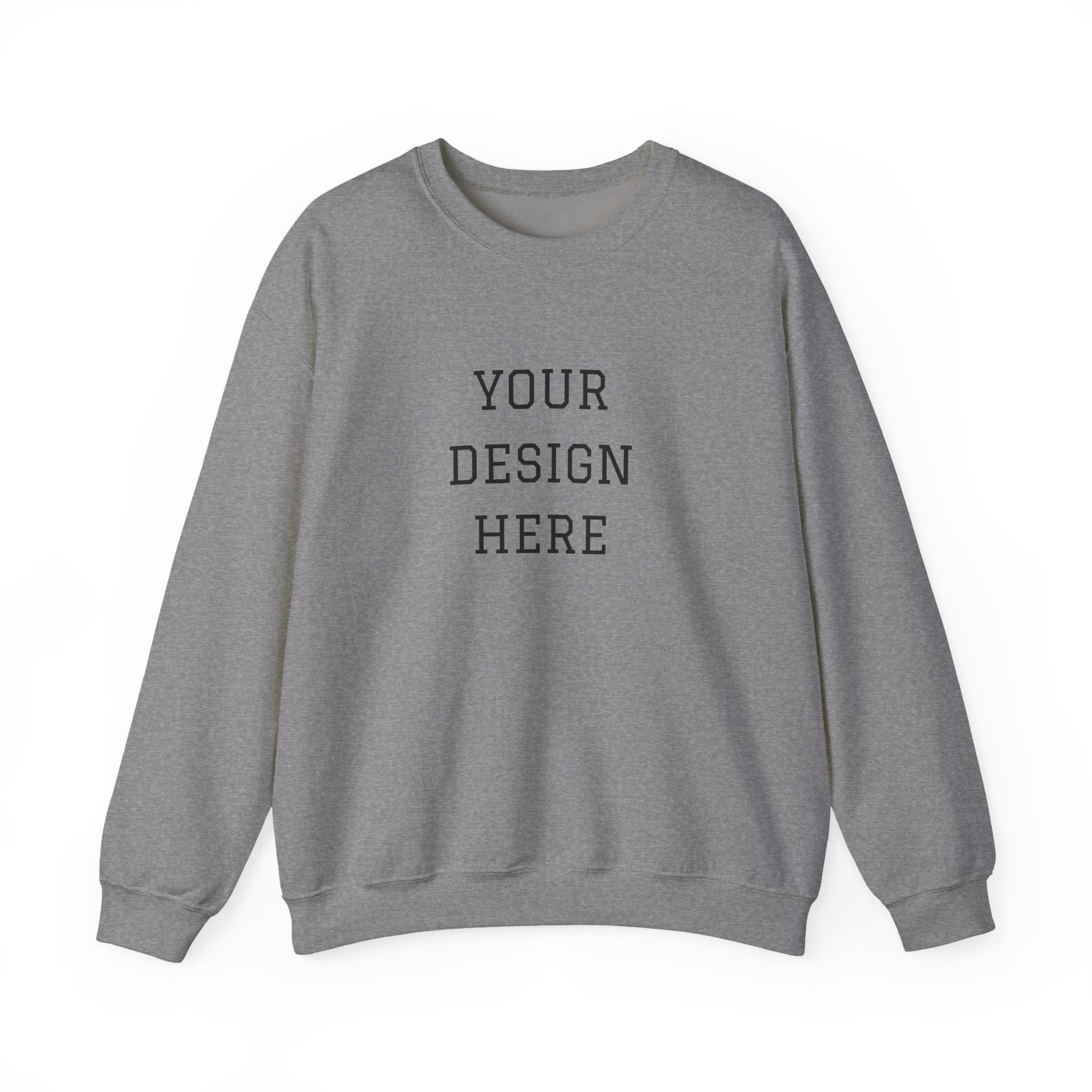 Customizable Message Sweatshirt Personalized Text Crewneck