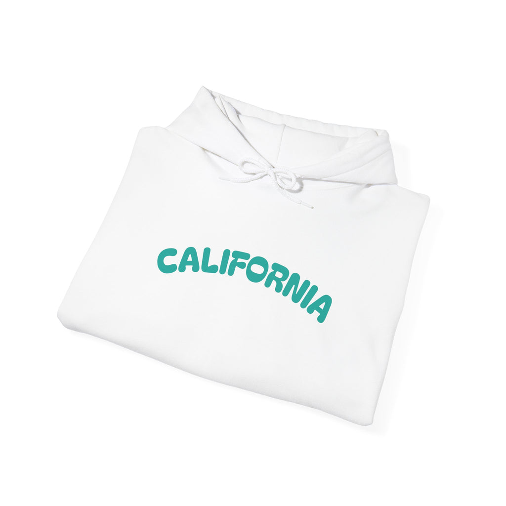California Palm Tree Hoodie | Beach Island Graphic, Sleeve Icons