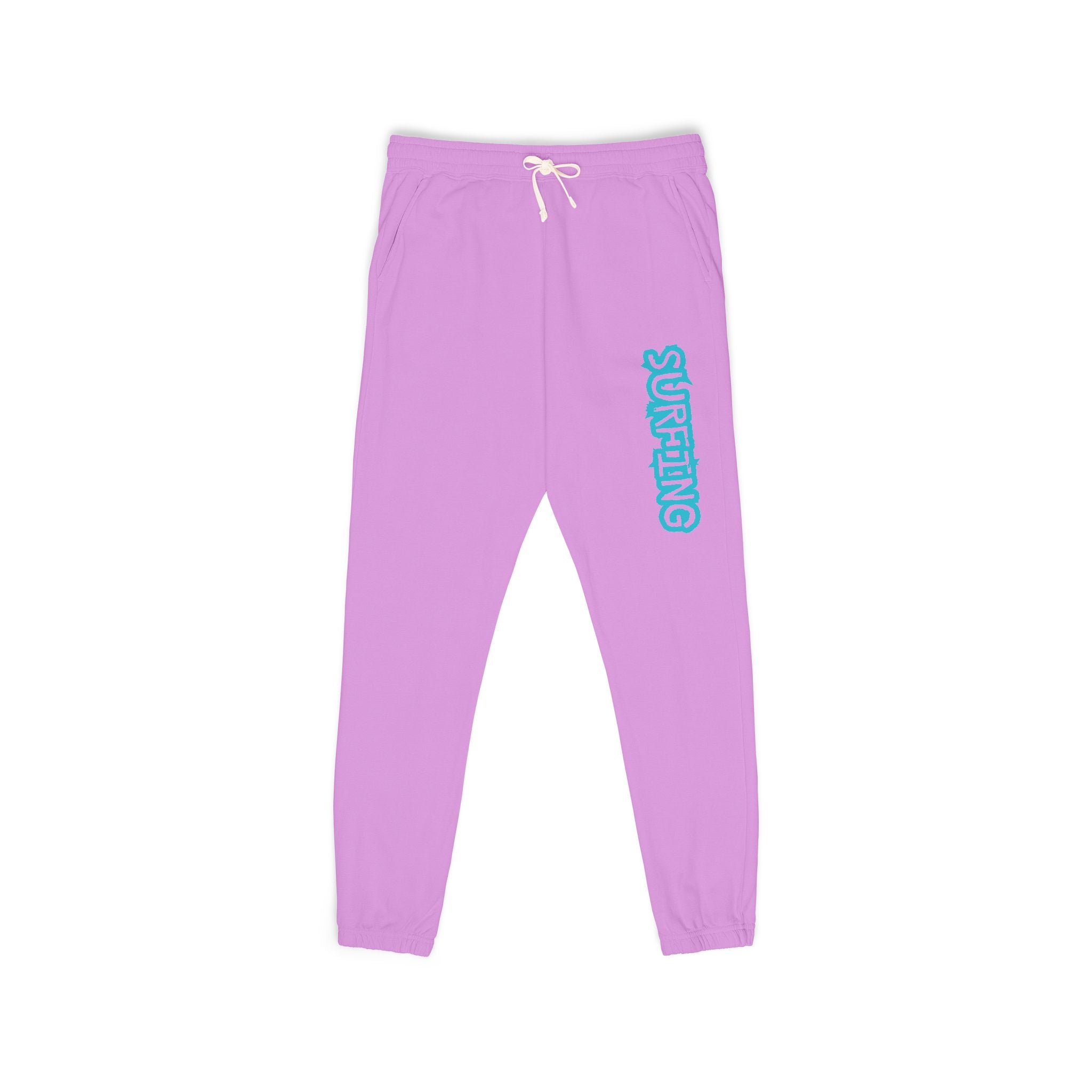 Surfboard Sunset Sweatpants — Surf Graphic Fleece Joggers