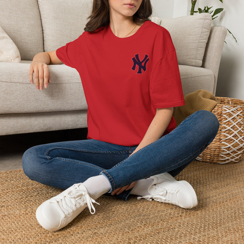 NY Logo T-Shirt | Minimal Baseball Graphic Tee