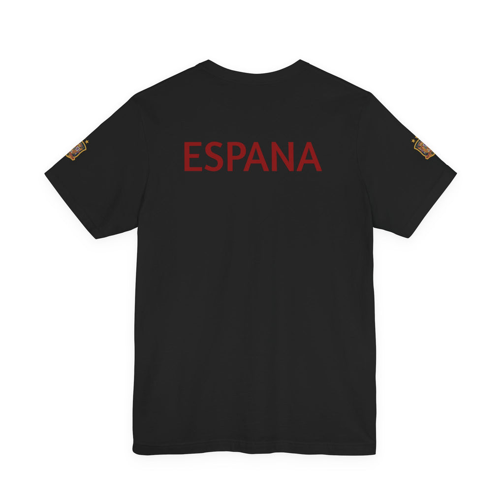 Spain Pride Unisex T-Shirt, Casual Wear, Spain Tee, Travel Souvenir, Sports Fan Gear, Spain Gifts, Cool Summer Shirt