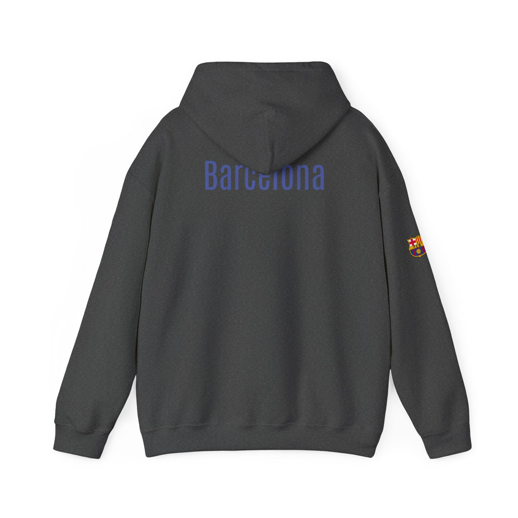 Hoodie  Barcelona Crest Hoodie with Small Badge