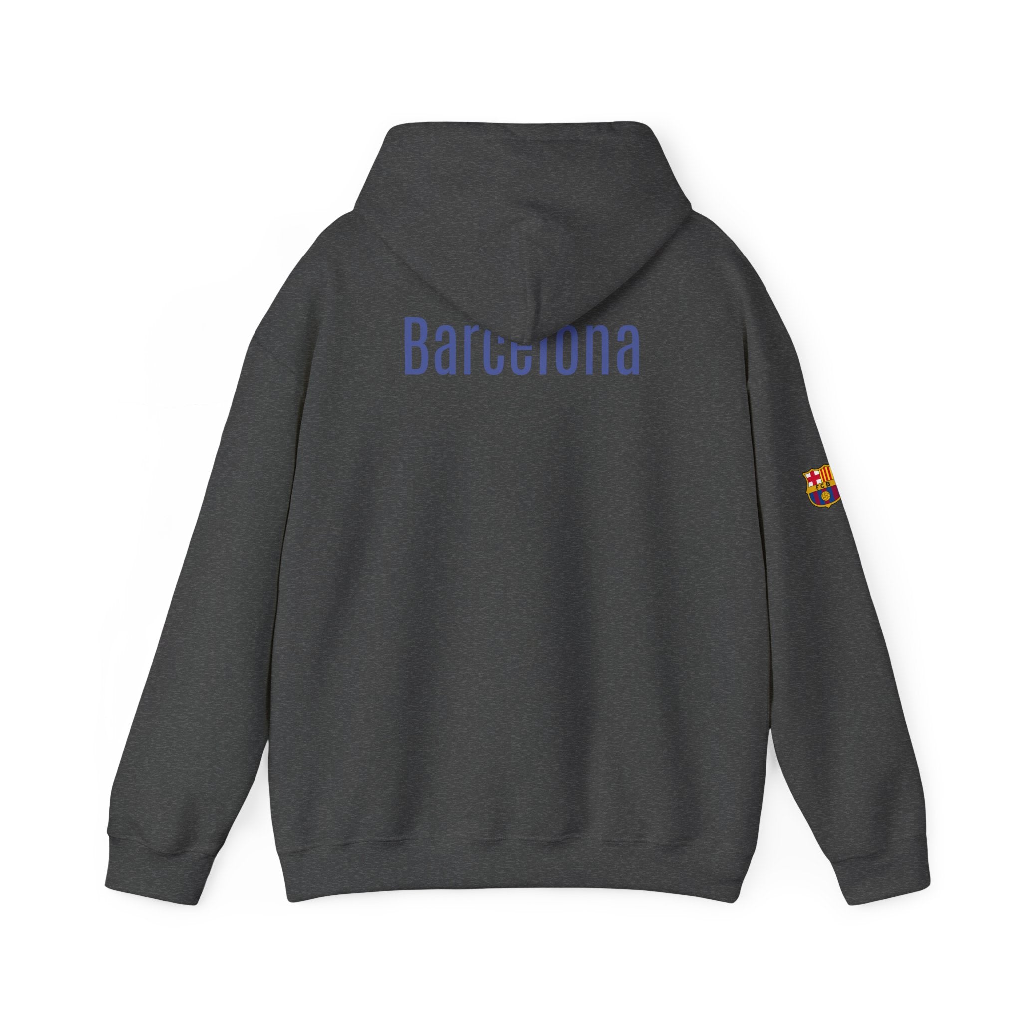 Hoodie  Barcelona Crest Hoodie with Small Badge